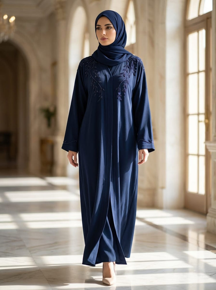 Madiha Leaf Abaya