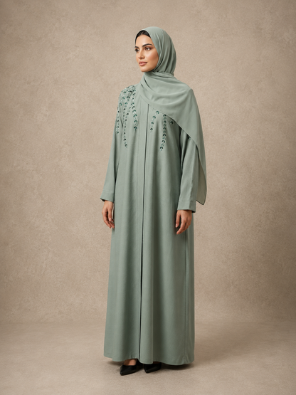 Asma Abaya with Matching Hijab
