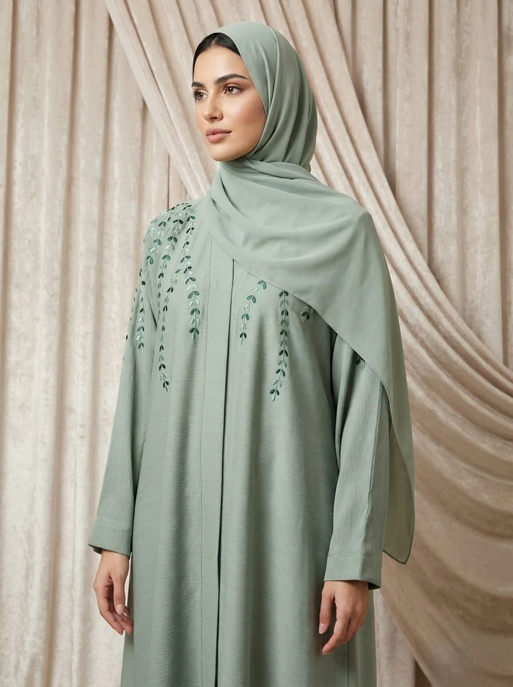 Asma Abaya with Matching Hijab